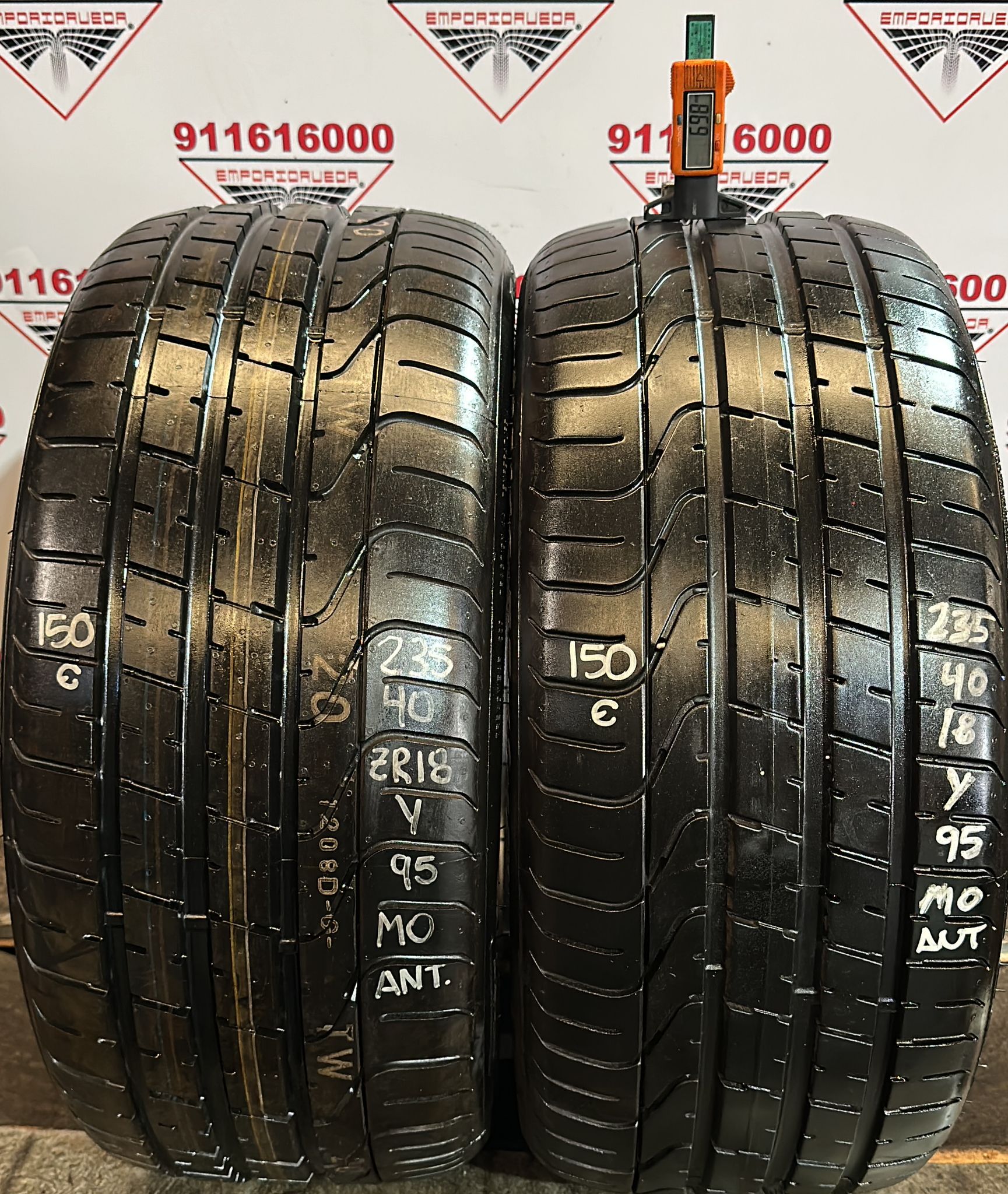 PIRELLI PZERO USADO  235/40 R18 95 Y